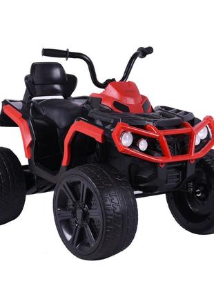 Дитячий електромобіль-квадроцикл (червоний колір) + посилена а...
