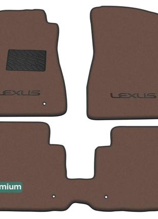 Двухслойные коврики Sotra Premium Chocolate для Lexus RX (mkII...