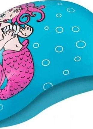 Шапка для плавания Aqua Speed ​​KIDDIE Mermaid 1784 голубой ди...