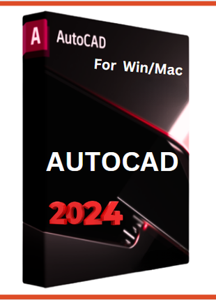 Autodesk Autocad 2024,2023,20 з ліцензійним ключем для Win/Mac 1