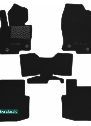 Двухслойные коврики Sotra Classic Black для Mazda CX-9 (mkII)(...