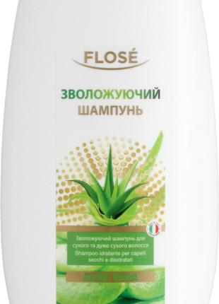 Увлажняющий шампунь для сухих и очень сухих волос Flose Aloe V...