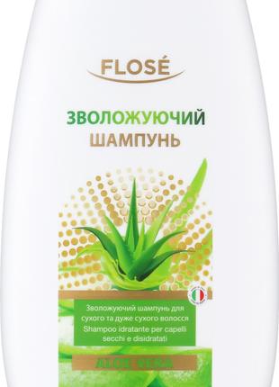 Увлажняющий шампунь для сухих и очень сухих волос Flose Aloe V...