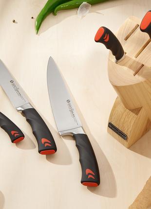 Кухонний набір ножів Ватерло, 5 професійних ножів з нержавіючо...