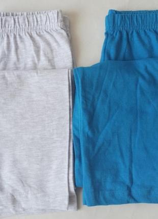 Набор 2 шт. базовые пижамные штаны тонкие primark 6-7 лет