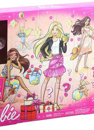 Barbie адвент календарь барби модница gyn37 advent calendar ст...
