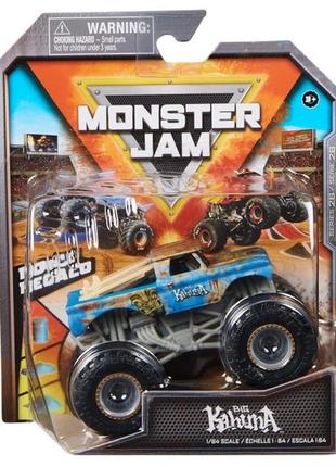 Monster jam trucks official 1:64 big kahuna машинка джип charg...