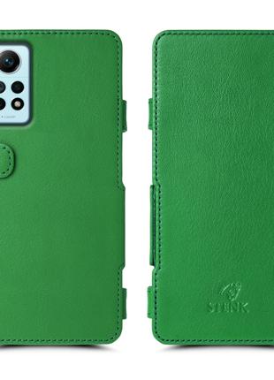 Чехол книжка Stenk Prime для Xiaomi Redmi Note 12 Pro 4G Зелёный