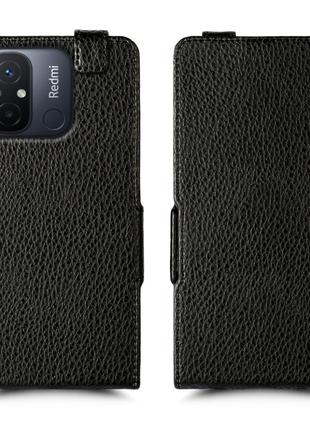Чехол флип Liberty для телефона Xiaomi Redmi 12C Чёрный