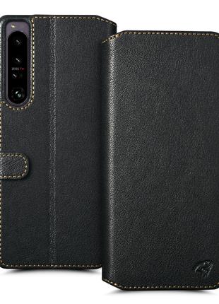 Чехол книжка Stenk Premium Wallet для Sony Xperia 1 IV Чёрный