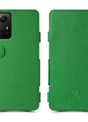 Чехол книжка Stenk Prime для Xiaomi Redmi Note 12S Зелёный
