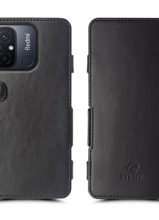 Чехол книжка Stenk Prime для Xiaomi Redmi 12C Чёрный