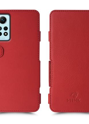 Чехол книжка Stenk Prime для Xiaomi Redmi Note 12 Pro 4G Красный