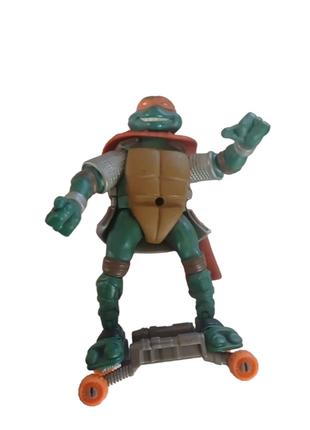 Микеланджело Черепашки-ниндзя на самокате игровая фигурка TMNT...