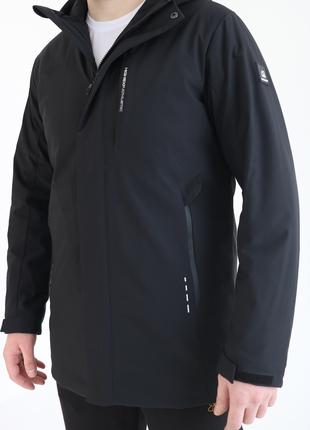 Куртка мужская удлиненная High Experience Оригинал черная