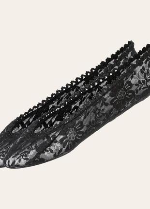 Носки женские черные кружево 35-38 р esmara