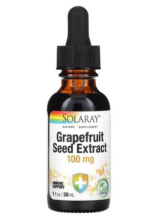 Экстракт семян грейпфрута, 100 мг, Grapefruit Seed Extract, So...