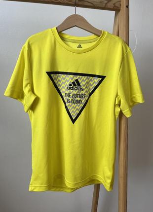 Футболка адидас спортивная футболка adidas желтая футболка для...