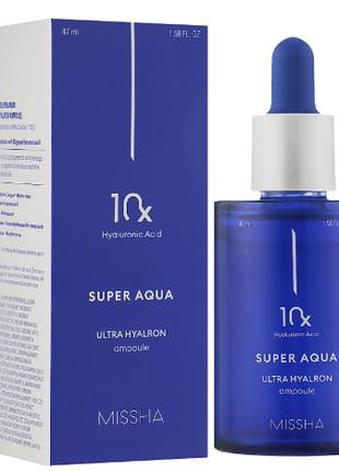 Увлажняющая сыворотка для лица MISSHA Super Aqua 10x Ultra Hya...