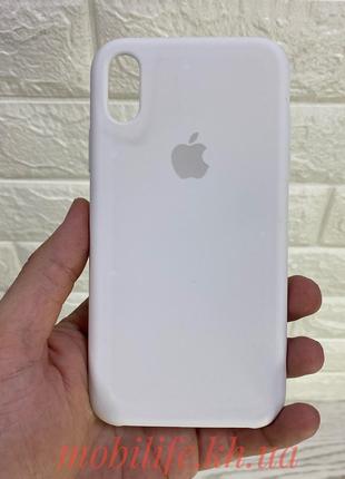 Чехол Silicon case iPhone XR White ( Силиконовый чехол iPhone ...