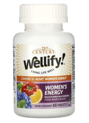 Мультивитамины для Женщин, Wellify, Women's Energy, 21st Centu...