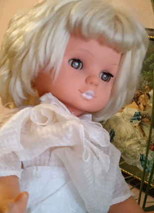 Лялька ,кукла гдр ,рост 60 см