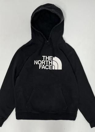 The north face big logo кофта худі оверсайз