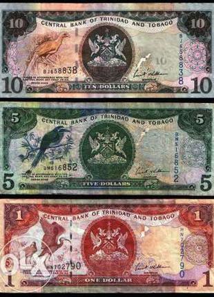 Тринидад и Тобаго - банкноты