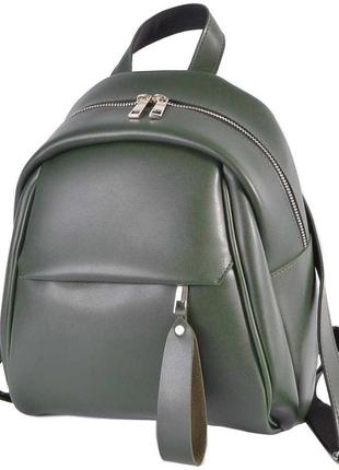 Женский рюкзак зеленый