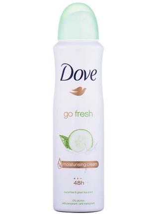 Антиперспирант-аэрозоль Dove Go Fresh "Огурец и зеленый чай" 1...