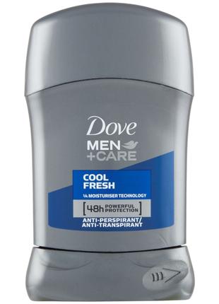 Дезодорант-стик для мужчин Dove Прохладная свежесть, 50 мл