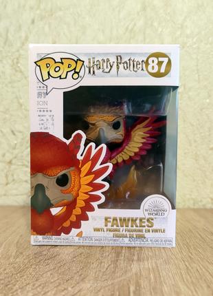 Фигурка Funko Pop Феникс - Fawkes №87 c cерии Гарри Поттер Harry