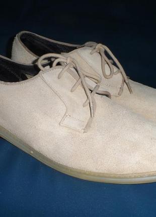 Туфли мокасины мужские замшевые размер 43