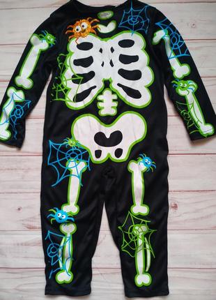 Костюм на хэллоуин скелет * карнавальный костюм 2-3 года