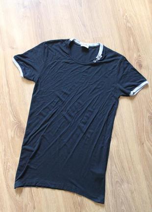 Базовая черная футболка с логотипом dolce & gabbana underwear