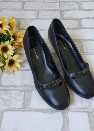 Туфли черные женские caravelle