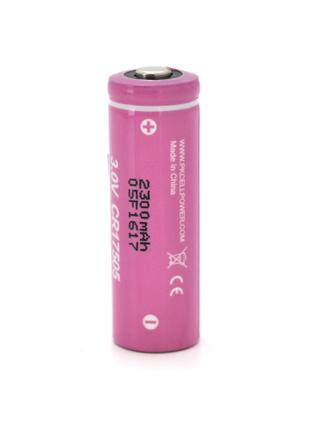 Батарейка литиевая PKCELL CR17505, 3.0V 2300mah, OEM