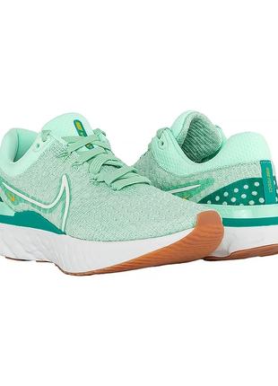 Женские Кроссовки Nike REACT INFINITY RUN FK 3 Бирюзовый 39 (D...