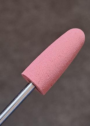 Фреза-полировщик силикон-карбидная 8*20 мм (Розовая)