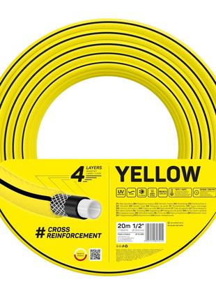 Поливочный шланг 4YELLOW 1/2" 20 m Cellfast