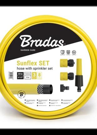 Шланг для поливу SUNFLEX 1/2" 20м Bradas + конектори