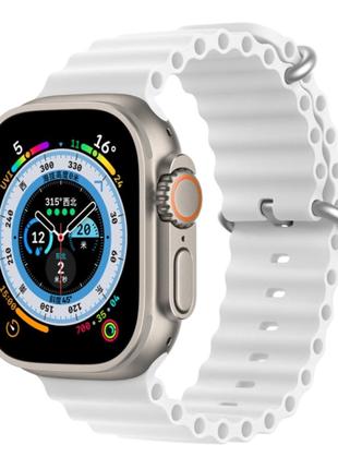 Ремешок силиконовый Primolux Ocean для часов Apple Watch 38 mm...