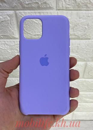 Чехол Silicon case iPhone 11 Pro Сиреневый ( Силиконовый чехол...
