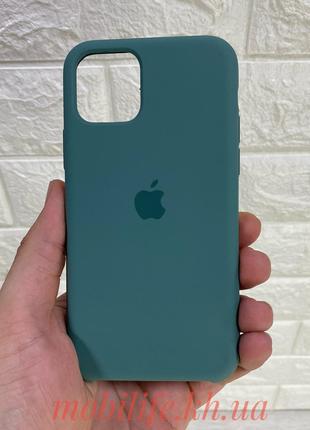 Чохол Silicon case iPhone 11 Pro Pine Green ( Силіконовий чохо...