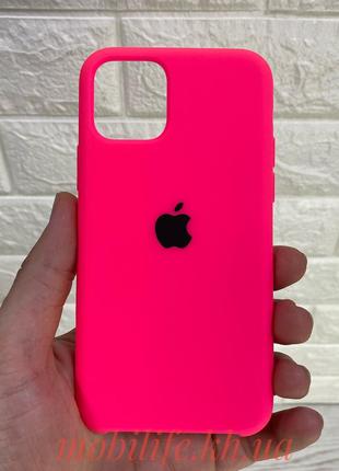 Чехол Silicon case iPhone 11 Pro Shine Pink ( Силиконовый чехо...