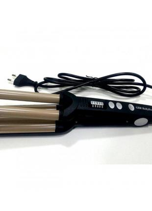 Плойка тройная gbr babyliss