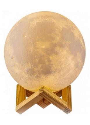 Лампа луна Magic 3D Moon Lamp 10 см белая