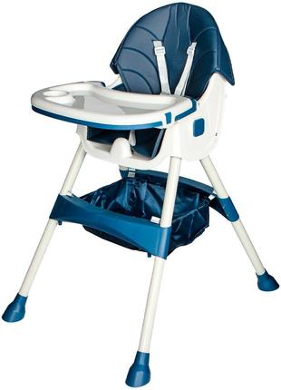 Детский стульчик для кормления Bestbaby BS-803C Blue 8шт