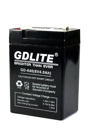 Аккумулятор BATTERY GD 640 6V 4A