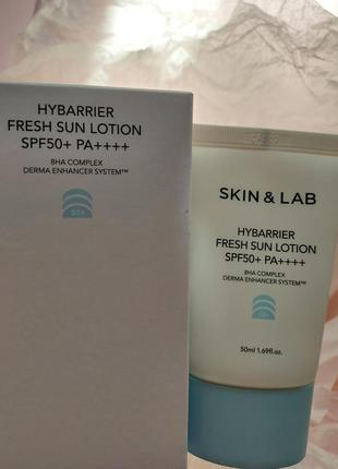 Сонцезахисний лосьйон skin&lab; hybarrier fresh sun lotion spf...